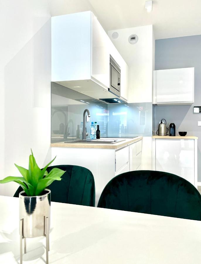 Modern Green Apartment Kraków Eksteriør billede